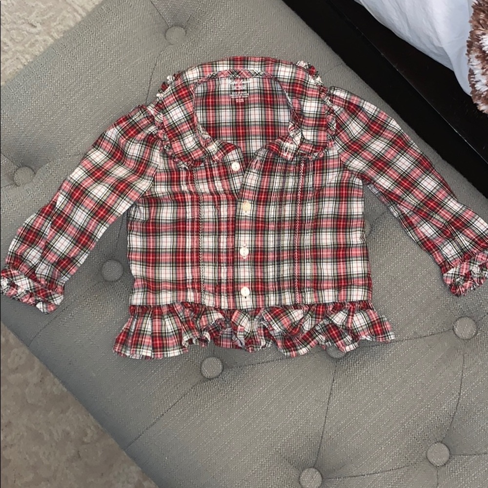 Ralph Lauren Ruffle Blouse
